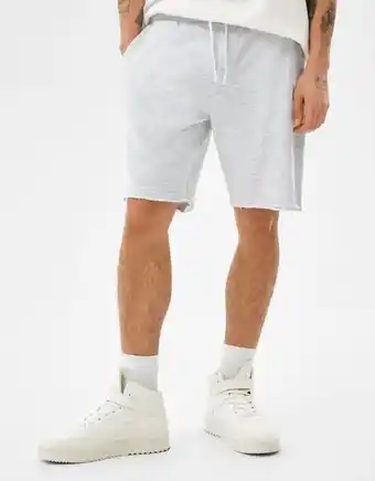 Bershka Calções bermudas felpa básicas promoção