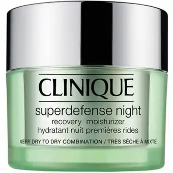 Well's Creme de noite superdefense pele seca promoção