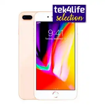 Tek4life Smartphone apple iphone 8 plus 64gb dourado - recondicionado grade b promoção