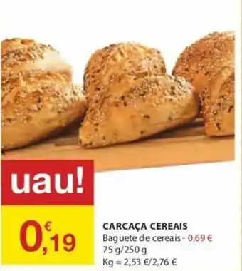 E.Leclerc Carcaça Cereais 75g/250g promoção