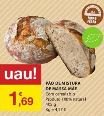 E.Leclerc Pão de Mistura de Massa Mãe 405g promoção