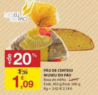 Pão de Centeio Musue do Pão 450g
