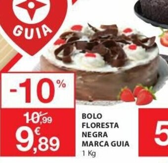 Bolo Floresta Negra Marca Guia 1kg