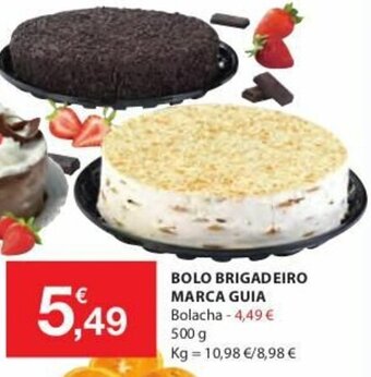 Bolo Brigadeiro Marca Guia 500g