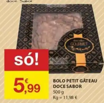 Boo Petit Gâteau Doce Sabor 500g
