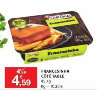 E.Leclerc Francesinha Côtê Table 450g promoção