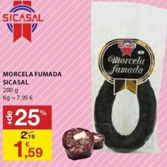 E.Leclerc Morcela Fumada Sicasal 200g promoção
