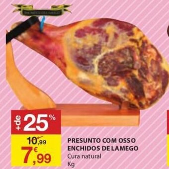 E.Leclerc Presunto com Osso Enchidos de Lamego promoção