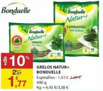 Grelos Natur+ Bonduelle 400g