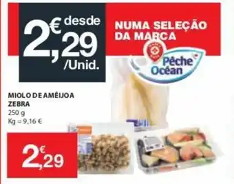 E.Leclerc Miolo de Amêijoa Zebra 250g promoção