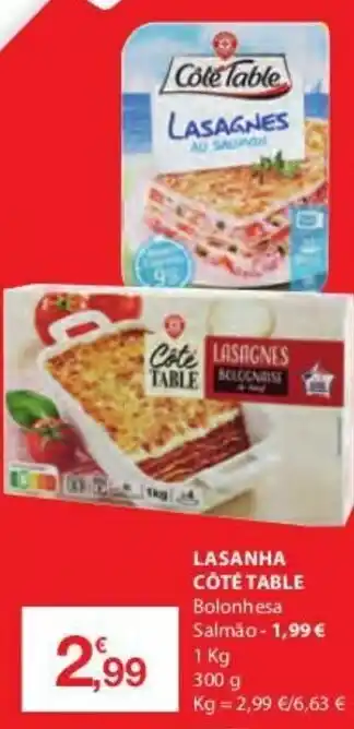 E.Leclerc Lasanha Côté Table 1kg promoção