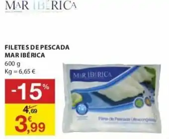 E.Leclerc Filetes de Pescada Mar Ibérica 600g promoção