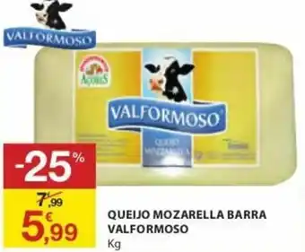 Queijo Mozarella Barra Valformoso