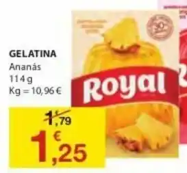 Gelatina Ananás 114g