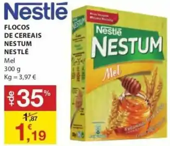 E.Leclerc Flocos de Cereais Nestum Nestlé 300g promoção