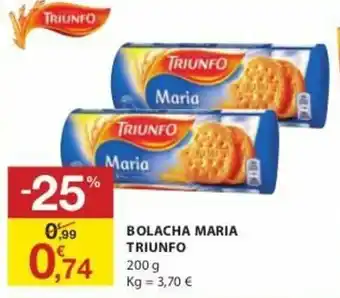 E.Leclerc Bolacha Maria Triunfo 200g promoção