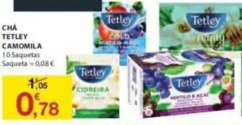 Chá Tetley Camomila
