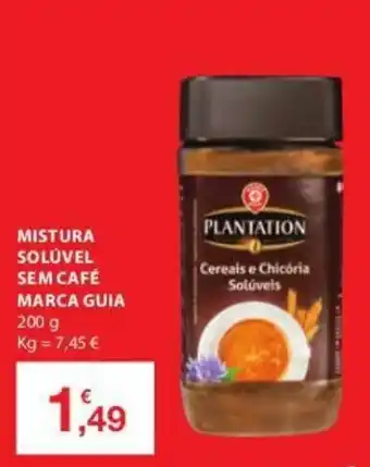E.Leclerc Mistura Solúvel sem Café Marca Guia 200g promoção