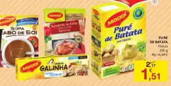E.Leclerc Puré de Batata Flocos 250g promoção