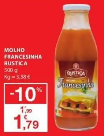 E.Leclerc Molho Francesinha Rustica 500g promoção