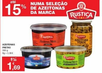 E.Leclerc Azeitonas Pretas 500g promoção