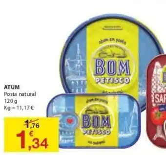 E.Leclerc Atum Posta Natural 120g promoção