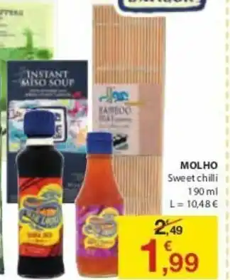 E.Leclerc Molho Sweet Chilli 190ml promoção