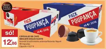 E.Leclerc Cápsulas de Café Nescafé Dolce Gusto 42 Cápsulas promoção