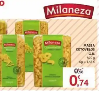 E.Leclerc Massa Cotovelos G.R. 500g promoção