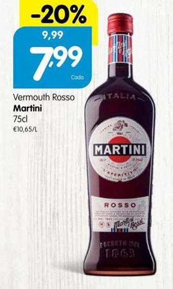 Minipreço Vermute martini promoção