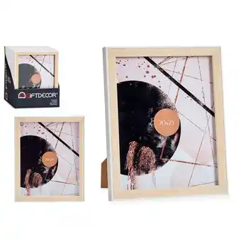 Hôma Moldura de madeira branco 20x25cm promoção