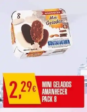 Miranda Supermercados Mini Gelados Amanhecer pack 8 promoção