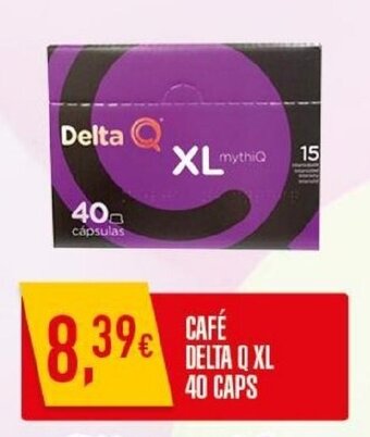 Miranda Supermercados Cafe Delta Q XL 40 caps promoção