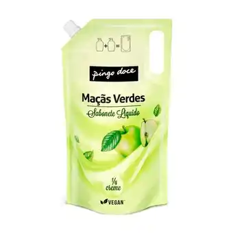 Pingo Doce Recarga sabonete líquido maçãs verdes pingo doce promoção