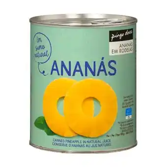 Pingo Doce Ananás em rodelas pingo doce promoção