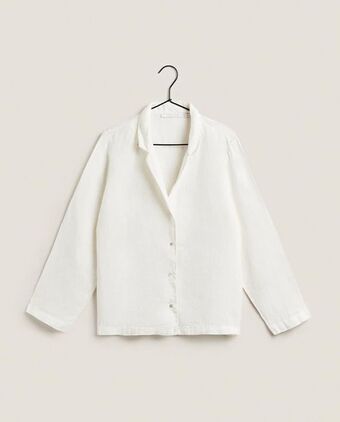 ZARA HOME Camisa linho manga comprida promoção