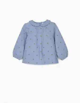 Zippy Blusa para bebé menina 'bees', azul promoção