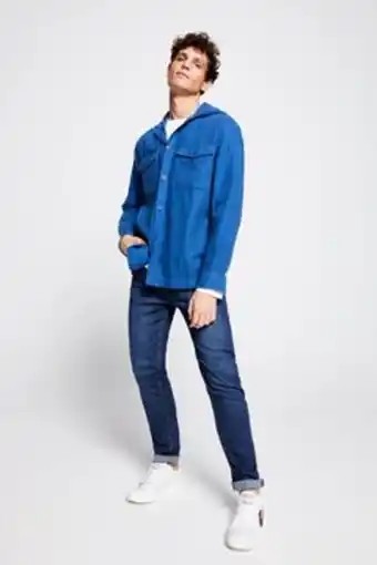 Springfield Jeans slim ultra ligero lavado oscuro promoção