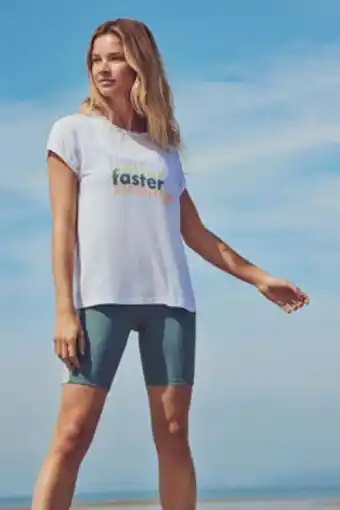 Springfield Camiseta manga corta lenzing™ tencel™ beige promoção