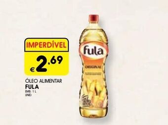 Óleo para fritar fula