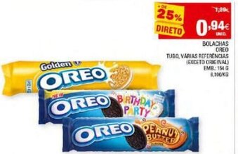 Continente Bolachas Oreo 154g promoção