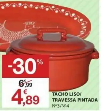 E.Leclerc Tacho Liso/ Travessa Pintada N°3 /N°4 promoção