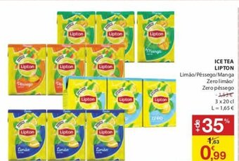 E.Leclerc Ice Tea Lipton 3x20cl promoção