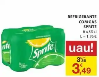 E.Leclerc Refrigerante com Gás Sprite 6x33cl promoção