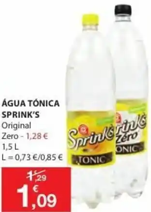 Água Tónica Sprink's 1,5L