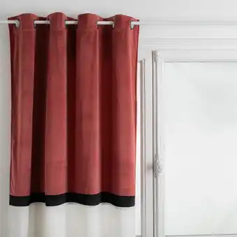 Hôma Cortina hotel 140x260cm terracota promoção
