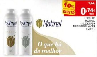 Leite UHT Matinal 1L