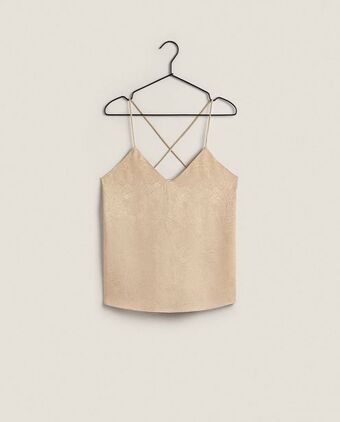 ZARA HOME Top cetim alças promoção