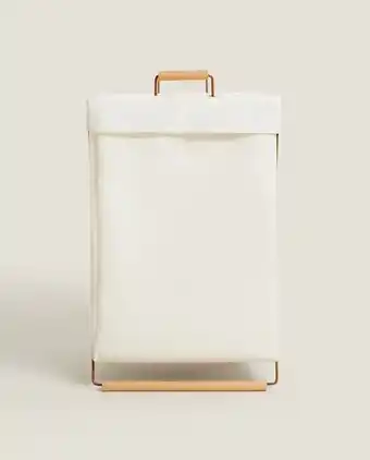 ZARA HOME Cesto dobrável para a roupa promoção