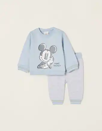 Zippy Conjunto de 2 peças em algodão para recém-nascido 'sweet mickey', azul/cinza promoção